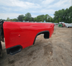 2019-2025 Chevrolet Silverado 2500 3500 HD 8' Long Truck Bed - Bright Red