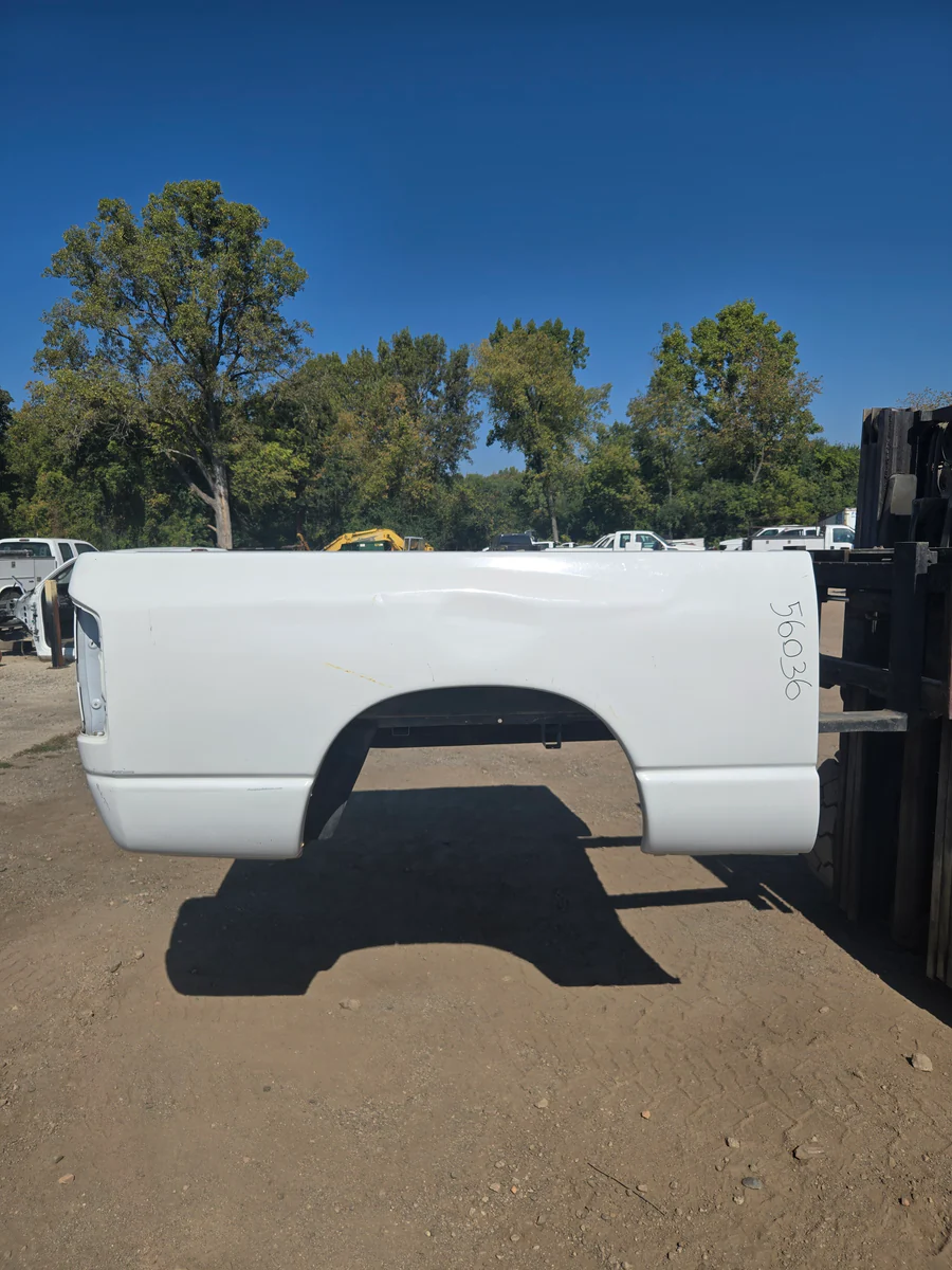 2003-2008 Dodge Ram 1500 2500 3500 3rd Gen 6' 4" Short Truck Bed - White 2003-2008 Dodge Ram 1500 2500 3500 3rd Gen 6' 4" Short Truck Bed